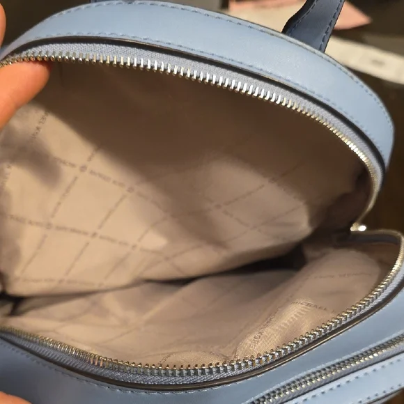 Michael Kors Jaycee Medium Zip Pocket Backpack Chambray - Picture 5 of 7